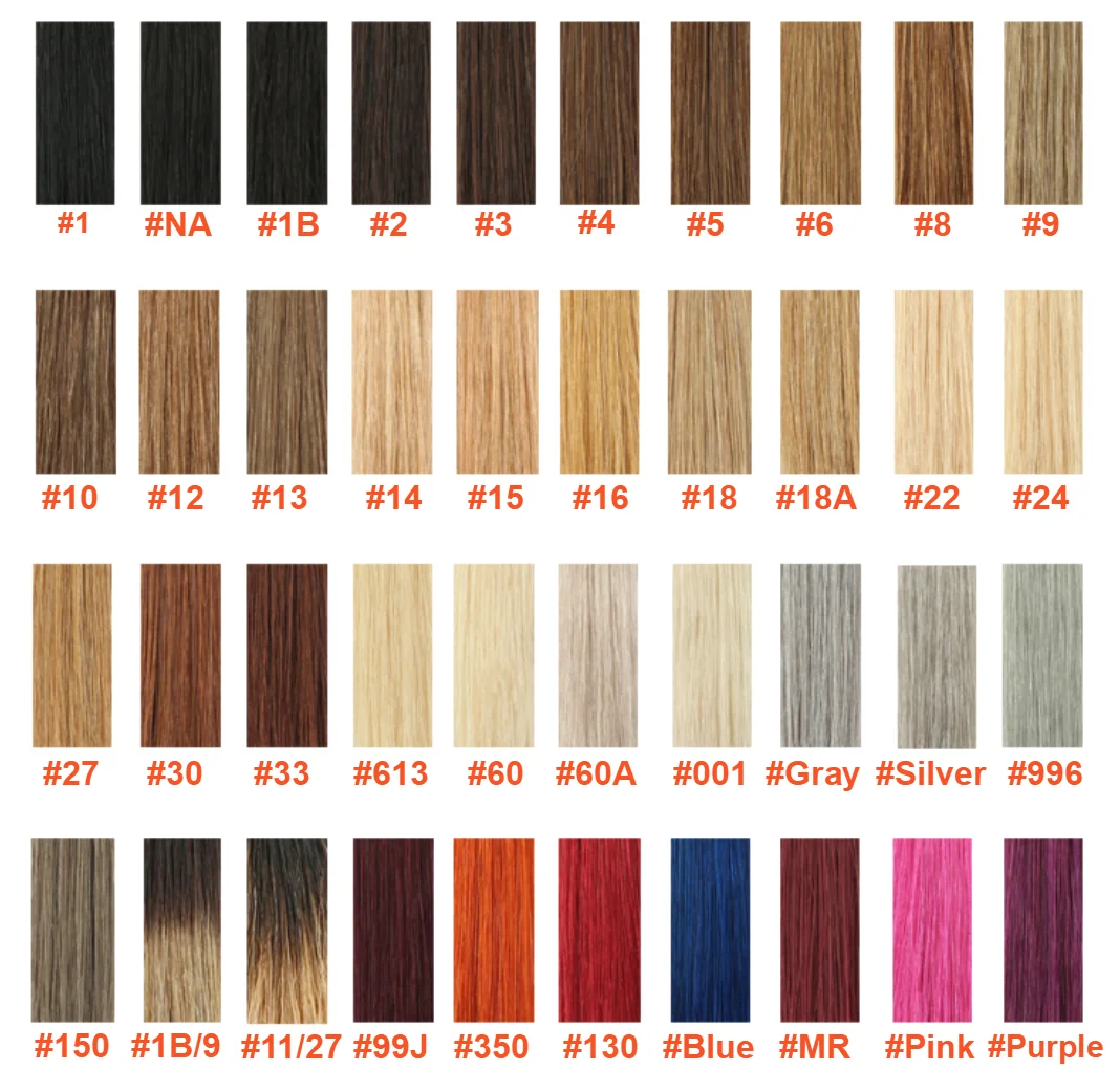 Lx_hair Supply: Human Hair Color Chart,Human Hair Extension Of The ...