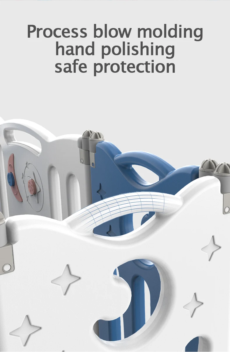 Feelkids Hot Selling High Quality Custom Easy Fold Plastic Children Large Playground Playpen for Babies Bedroom Living Room details