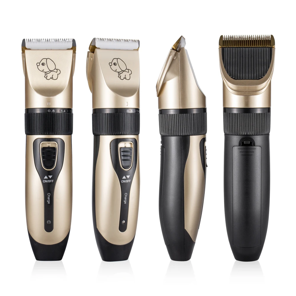 Professional Rechargeable Electric Ceramic Blade Low Noise Animal Pet