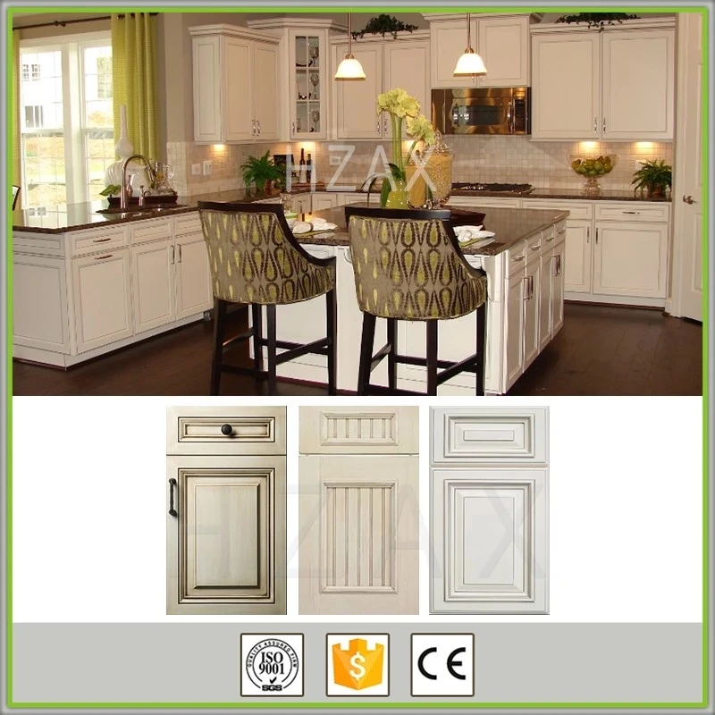 Maple Solid Wood White Kitchen Cabinets Kitchen Furniture Set