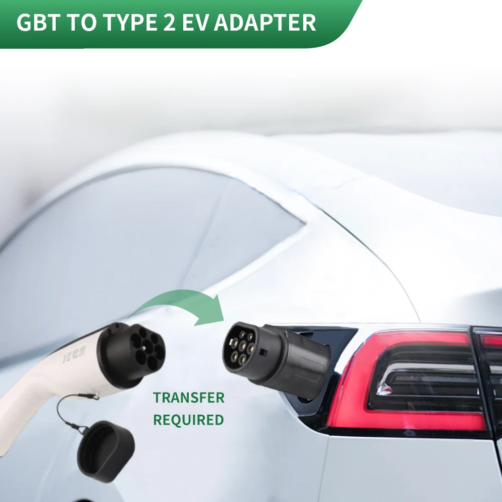 32a Ev Charging Adapter Type 2 To Gbt Adapter Type 2 Male To Gbt Evse Buy Gbt Charging Plug