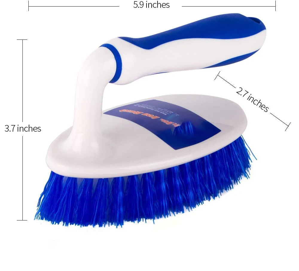Heavy Duty Scrub Brush With Comfortable Grip,Cleaning Brush For