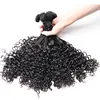 Aosun Free Shipping Good 100% 7A Brazilian Virgin Hair, Led Magic Hair Extension, Loose Romance Curl Remy Virgin Human Hair