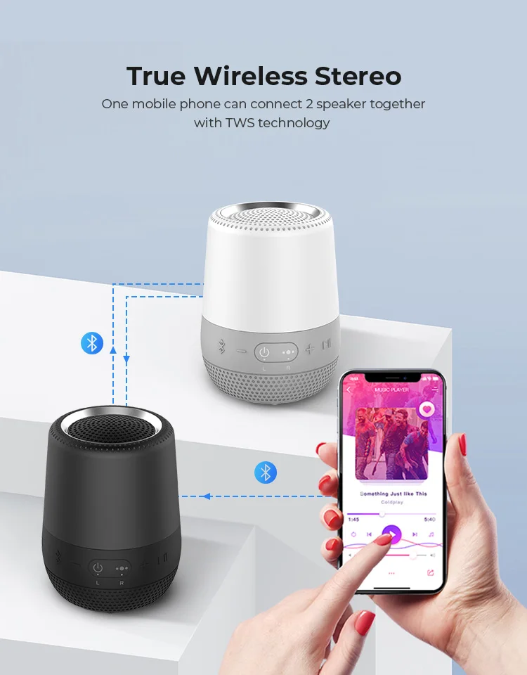 HiFi Ture wireless bluetooth 5.0 speaker - ANKUX.COM