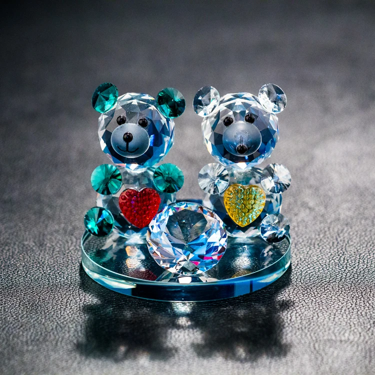 teddy bear glass