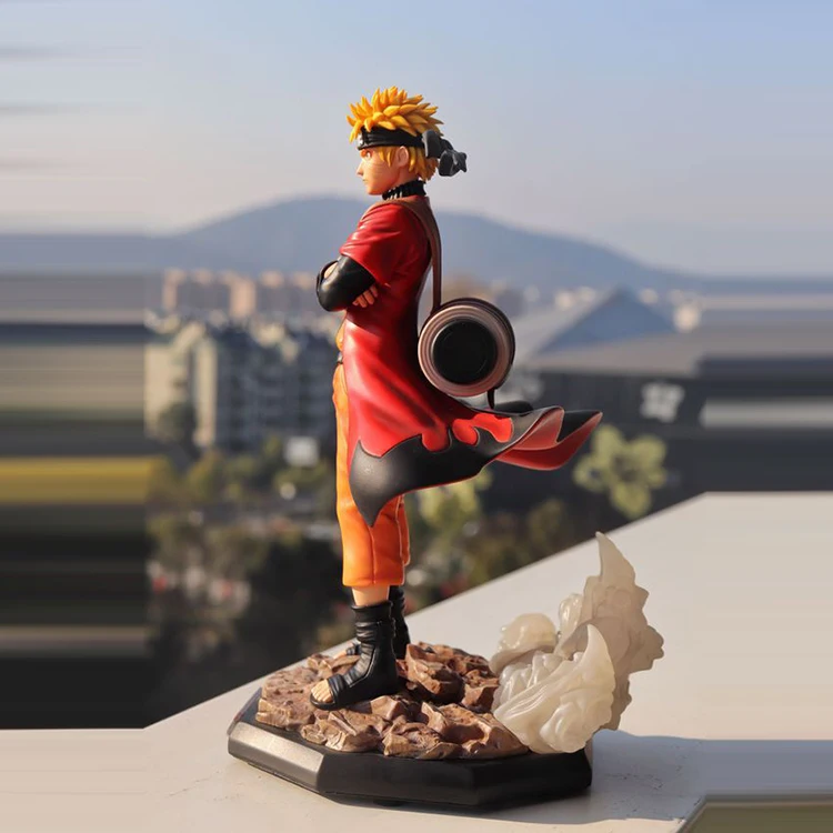 Custom Japanese Anime Naruto Figuras 3d Life Size Statues Uzumaki Naruto Pvc Action Figure Toys