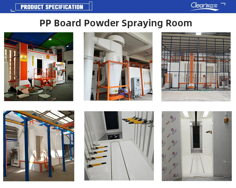Automatic Powder Coating Machine Powdercoating Booth System For Powder