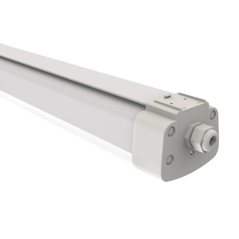 Power supply replaceable 4ft 5ft 8ft IP65 led linear triproof light for humid environment