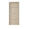 Goldea european simple style internal flush veneer wood door design