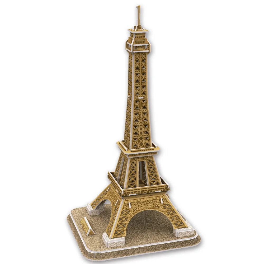 rompecabezas 3d torre eiffel