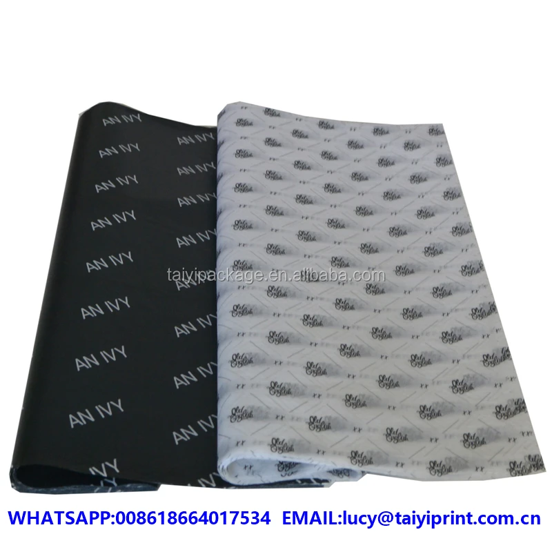 printed wax tissue paper for flowers