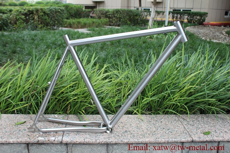 Titanium Single Speed Bike Frame 700c Ti Track Bike Frame 700c Titanium Fixed Gear Bike Frame