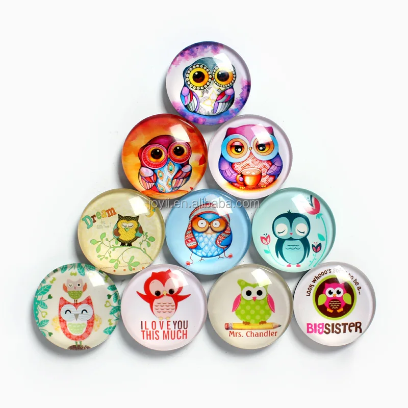 Promotional Crystal Glass Fridge Refrigerator Stickers