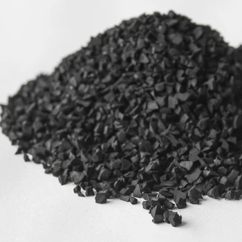 Green Epdm Rubber Granules Black Sbr Granules Fill Artificial Grass For Football Court Buy