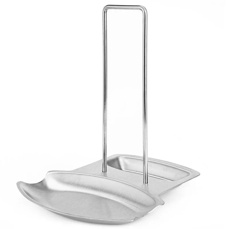 Pan Pot Cover Lid Rack Stand Spoon Holder Stove Organizer Home Storage Soup Spoon Rests Kitchen Tools