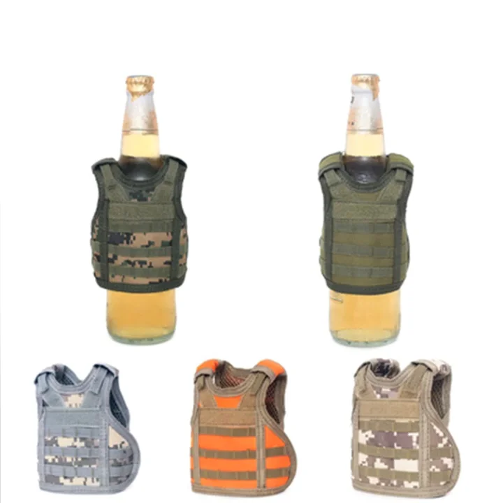 Buy SINAIRSOFT New Tactical Beer Vest JPC Mini Molle Vests Beverage Cooler Holder Adjustable For 12
