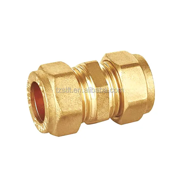 Compression Fitting 1/2 Inch Pexalpex Equal Coupling Brass Fittings Buy Compression Fitting
