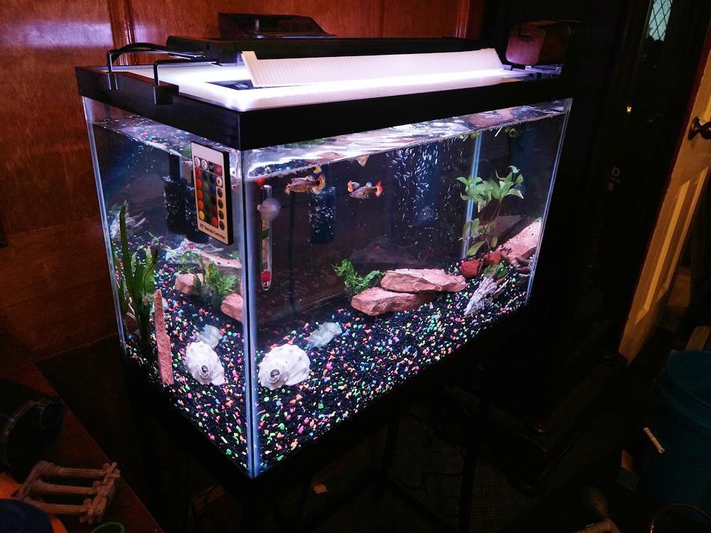 Gako Waterproof Freshwater Fish Tank Light,Zjl40a 6.4w Fish Tank Led