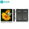 Levt p8 outdoor slim panel smd 3535 led rental screen anytime change content on sale module signs Display