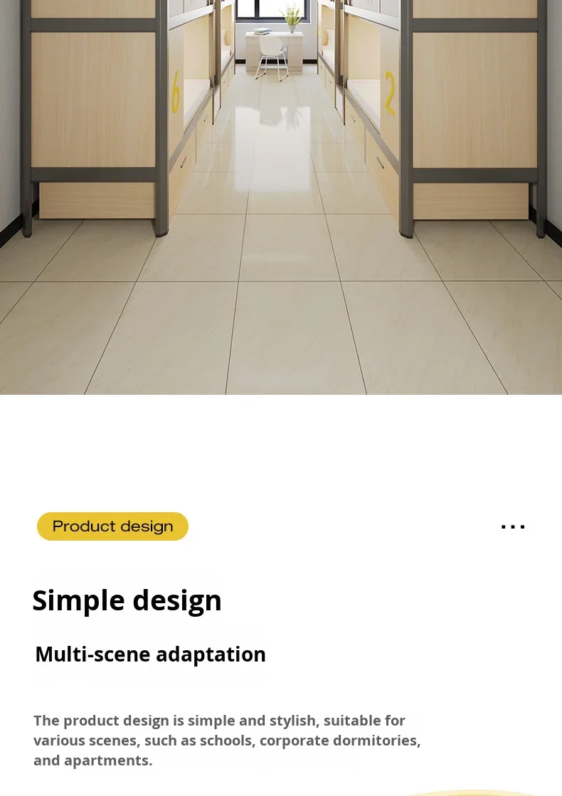 product free 3d design service apartment bed furniture double decker iron student dormitory bunk bed with two floors for metal school-19