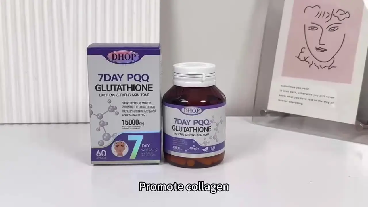 pqq glutathione Private Glutathion PQQ Capsules Whitening Collagen and Glutathione With  Vitamin C L-glutathione