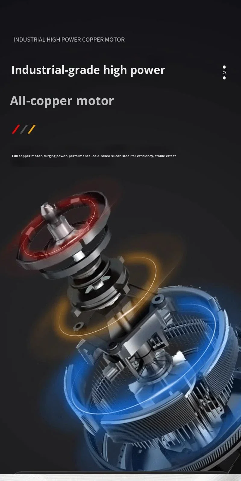 Industrial Exhaust Moveable Ventilator, Portable, Axial - detail 12
