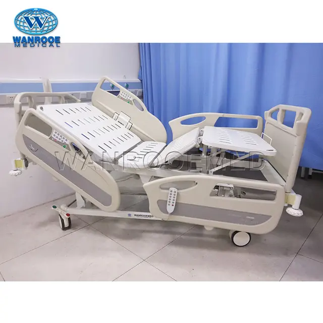 medical 5 functions paralyzed patient electric icu simple hospital bed buy hospital bed patient bed electric bed product on alibaba com