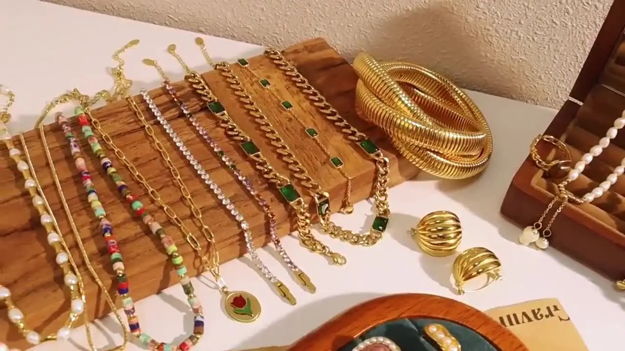 Non Fade 18k Gold Plated Jewelry - Durable & Stylish