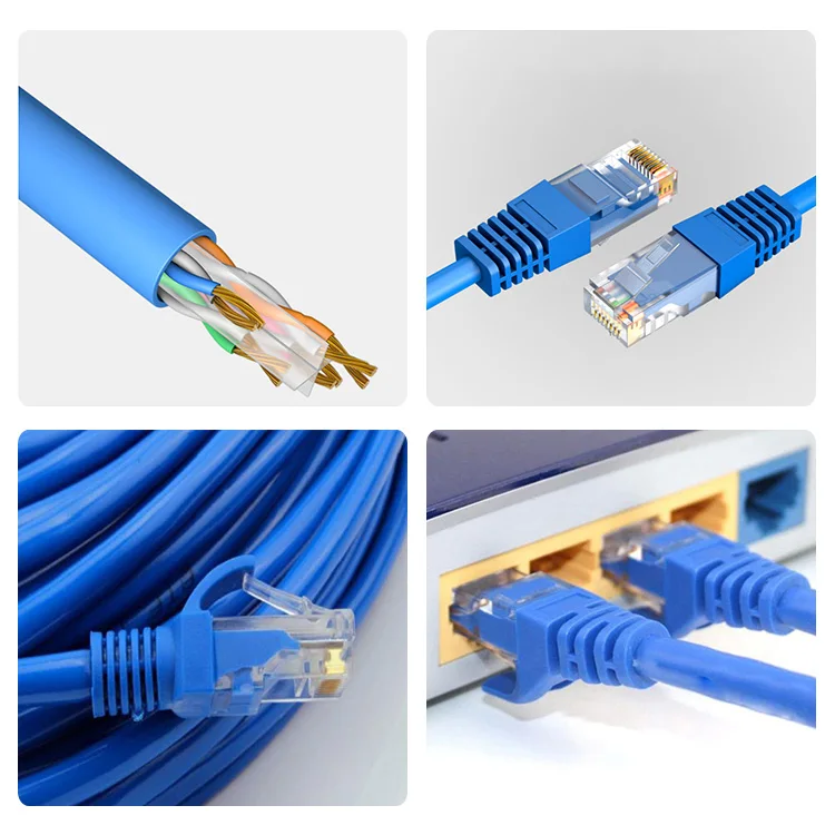Factory price Ethernet Rj45 patch Lan Cable UTP Cat6 patch cable cord network cable - ANKUX.COM