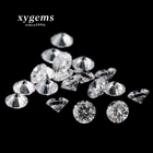 Xygems 高品質低価格のストック製品 1.0 ミリメートルホワイト 8 ハート 8 アロー cz ルースストーンキュービックジルコニア