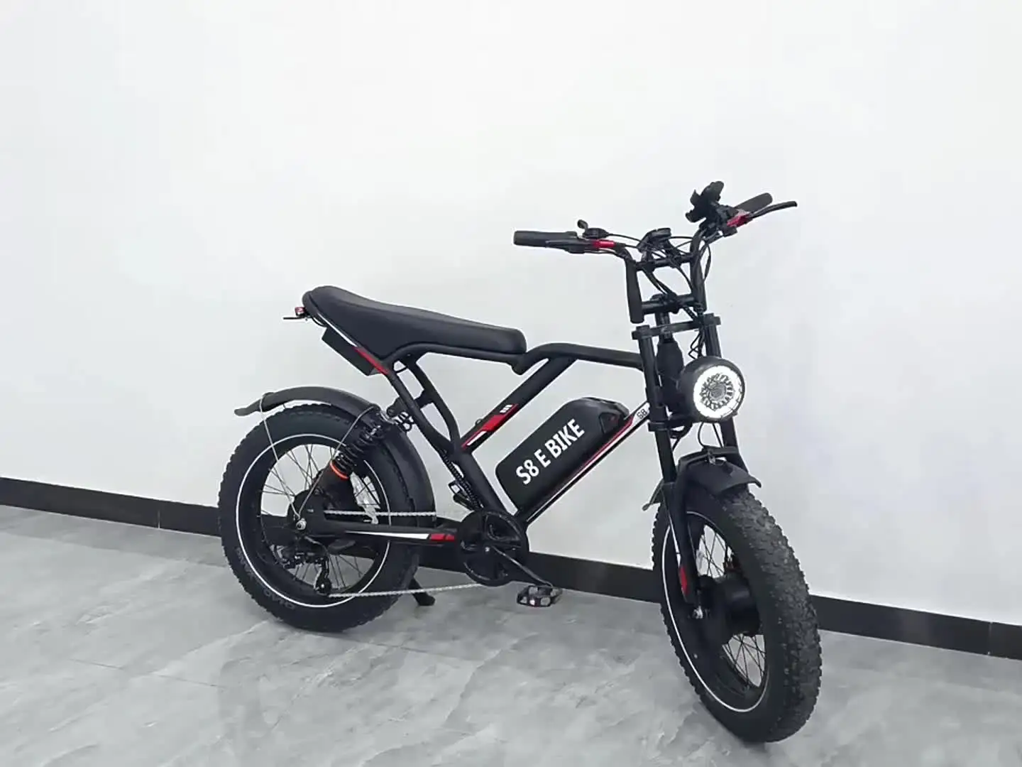 Discount Electric Fat Tire 20 Inch Beach Cruiser Ebike with