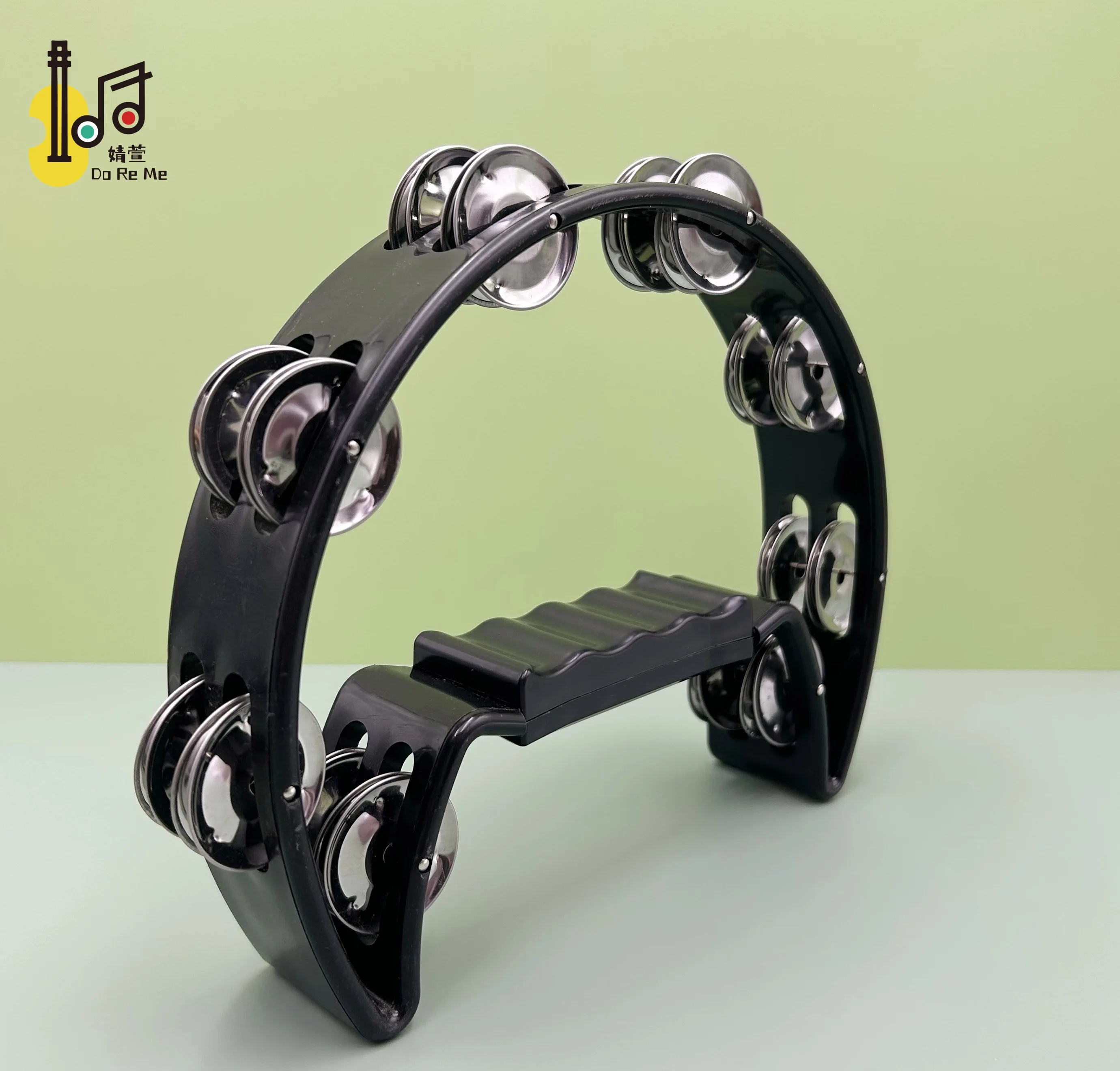 Percussion Musical Handheld Tambourine Instruments Plastic Egg Maracas Wholesale Foot Tambourine