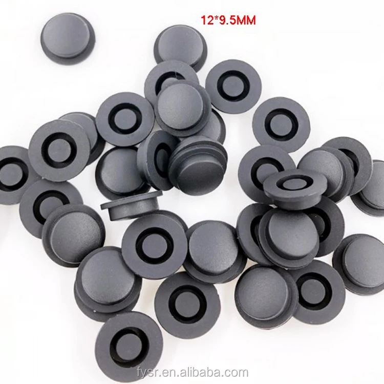 Silicone Rubber Cover /cap For Flashlight Switch Oem On/off Buttons
