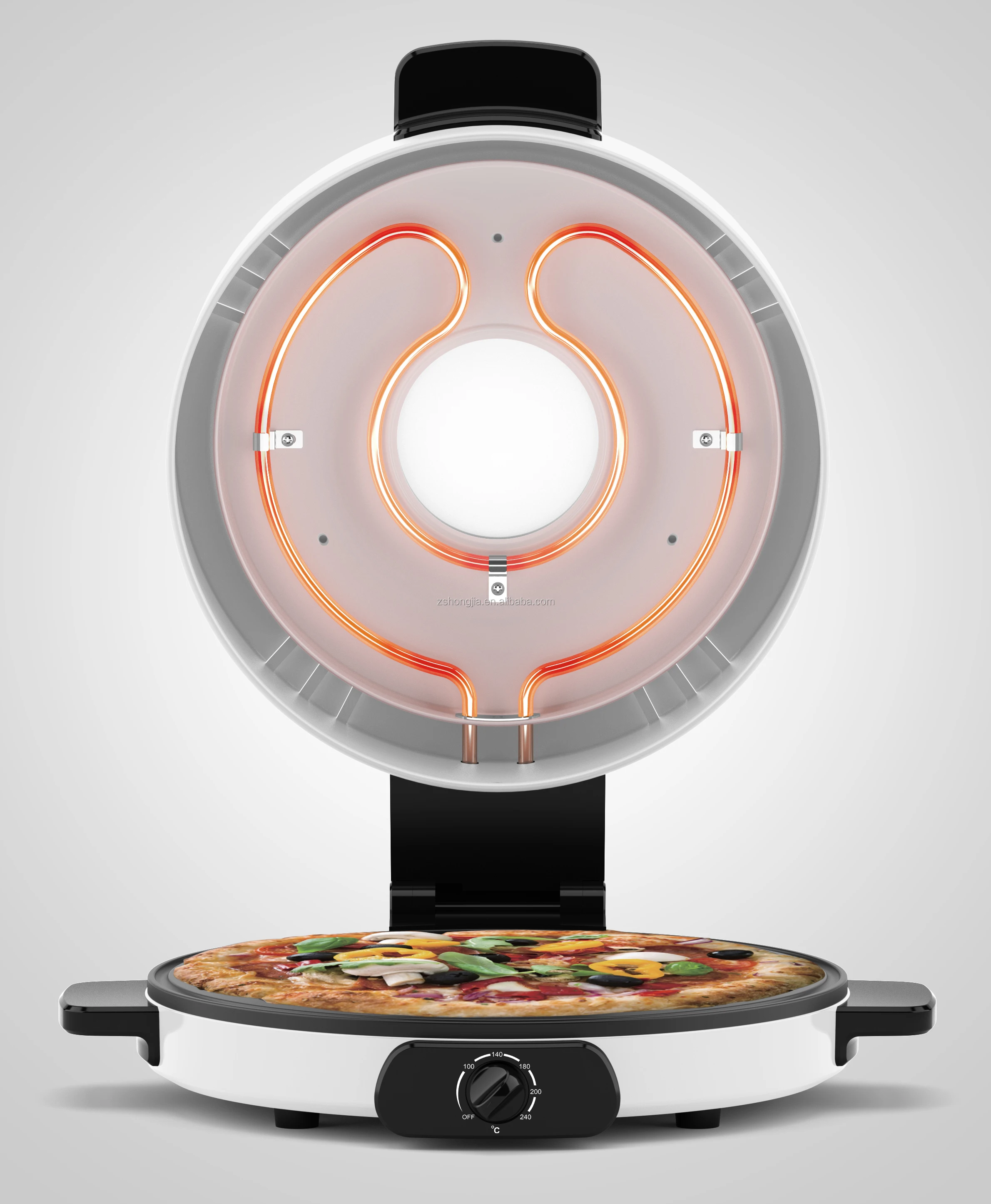 1800w Chapati Maker Roti With Inner Lamp Hj30atd Pita Bread Maker 30cm