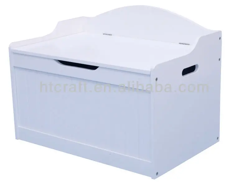 white mdf toy box