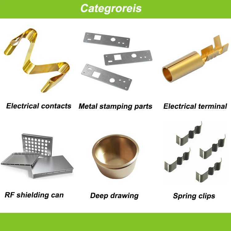 Iso9001 Custom Electrical Contact Assemblies Copper Electrical Contacts