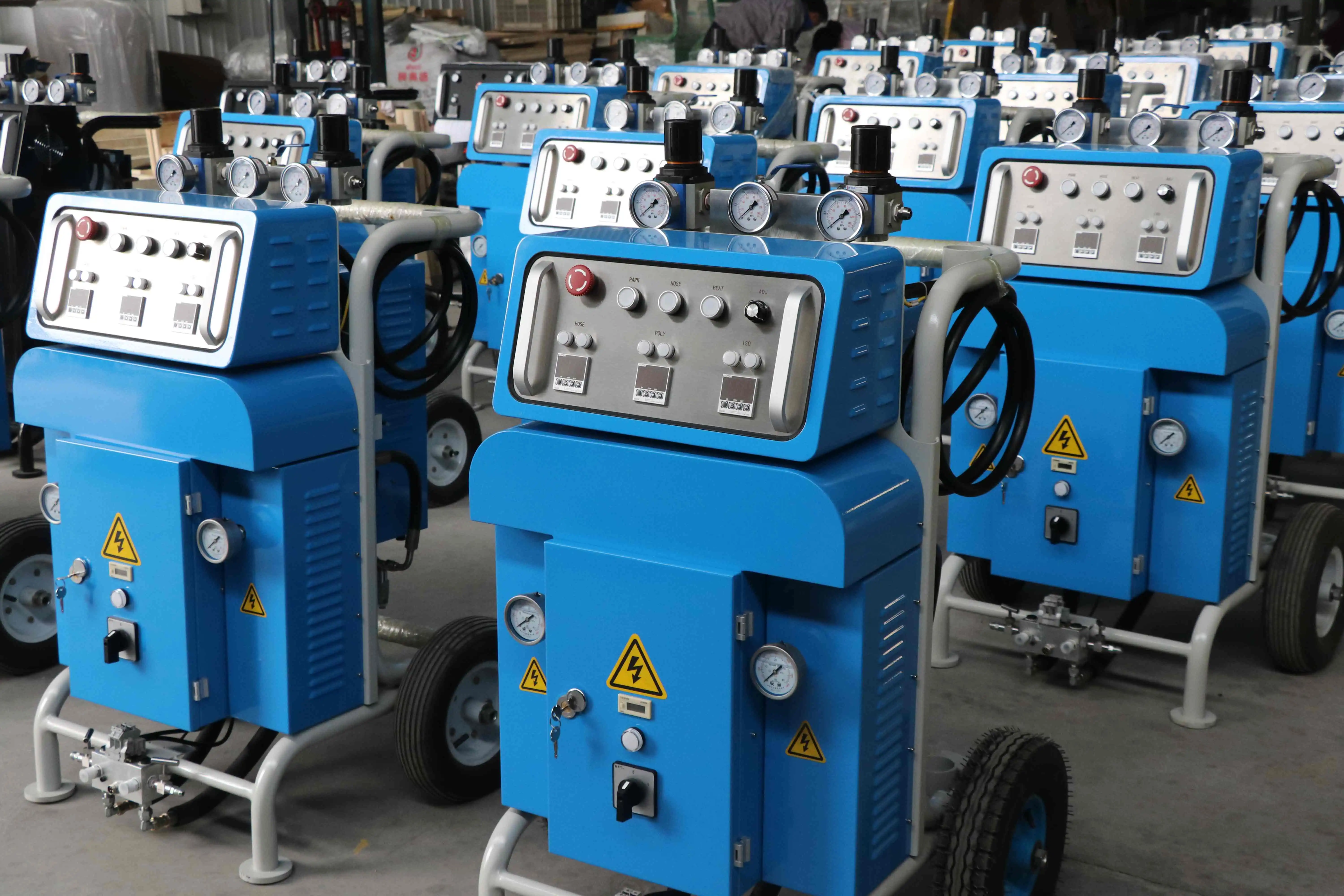 Wall Roof Insulation Pu Polyurethane Foam Injector/spray Machine - Buy ...