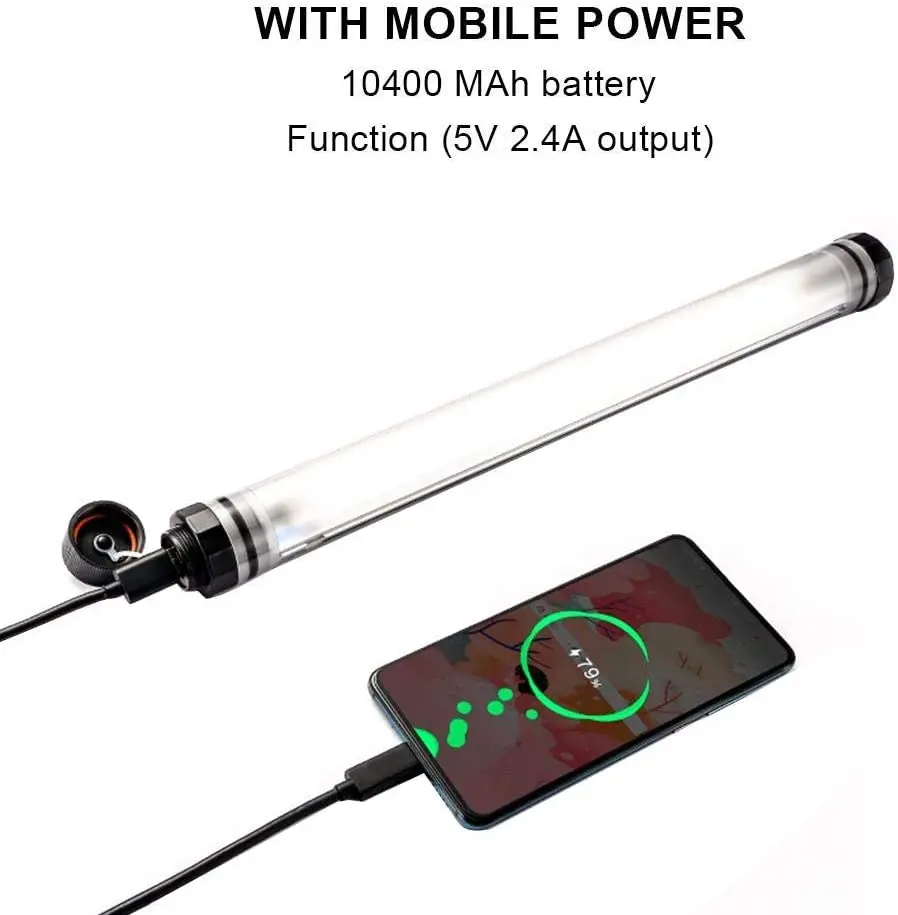 LUXCEO P7RGB Pro Waterproof Light Stick Handheld RGB LED Video Light Colorful Photographic Lighting Remote Control