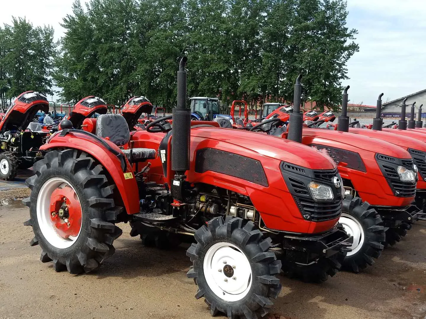 Most Sold China Manufacturer Tractor With 2wd 4wd Wheels Agricultural