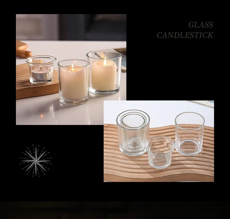 product wholesale glass candle jar supplier 200ml capacity empty candlestick holder embossed lid for home decoration for valentines day-1