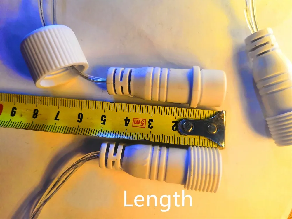 Holiday Connect 50m Male And Female Plug String Outdoor Waterploof Holiday Decoration Led 10m