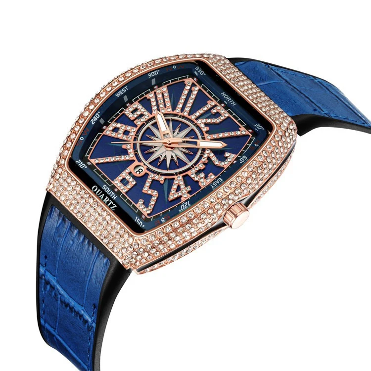 

24 Hour Online Watch Crystal Quartz Watch Men Rolexeble Watches Men Luxury