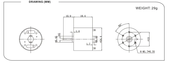 DSD Motor 310 Micro DC brushed motor Low Voltage 6V~15V  for Massager Drill Screwdriver manufacture