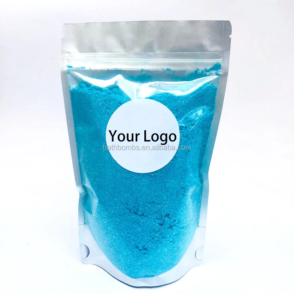 Magic Shimmer Bath Salt Soak Dust Glitter Spa Crumbles Mica Fizzy Crush