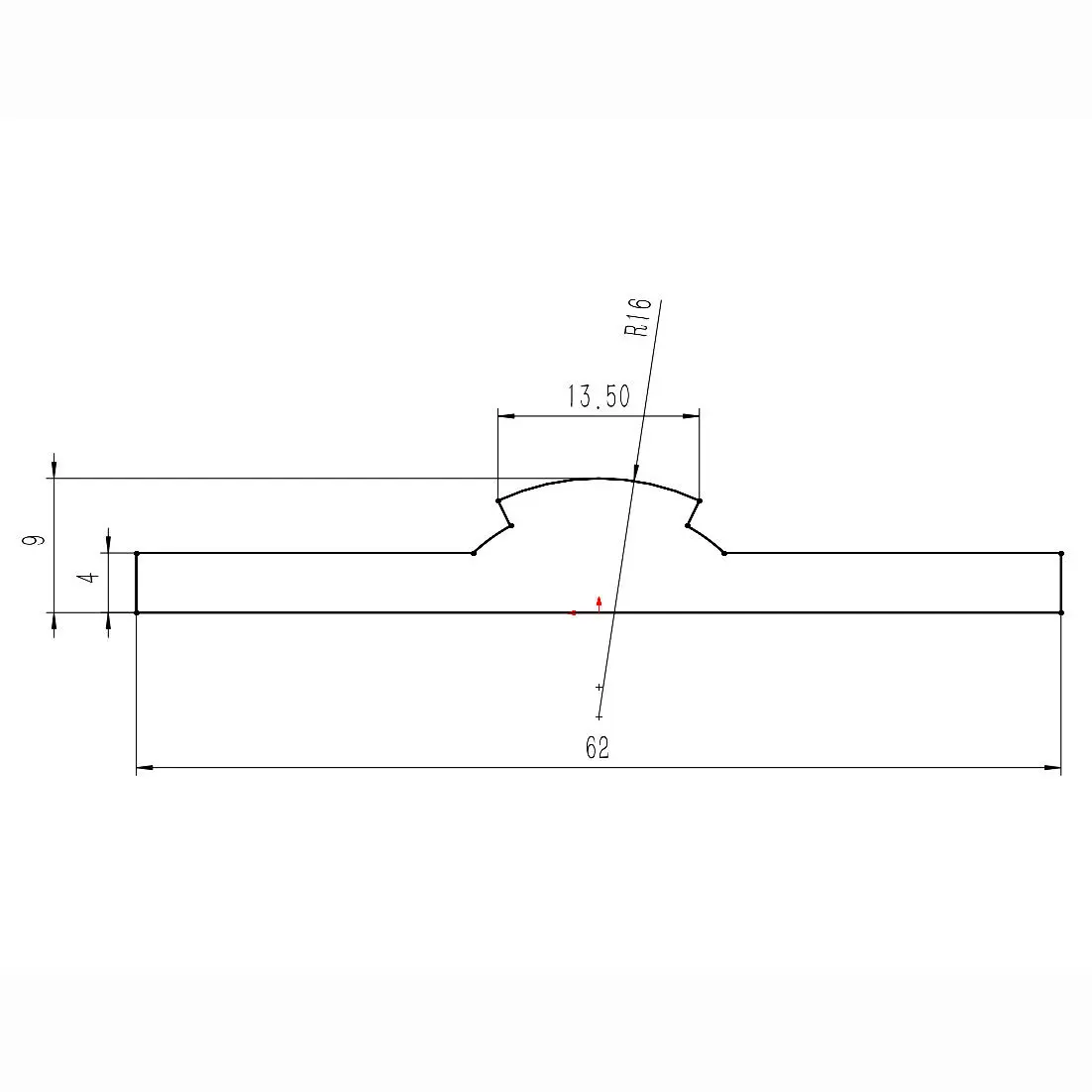 product 28 aluminum alloy 1000 series flat shape side bracket third generation wire rod accessories connector workbench turnover cart-12