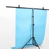 Adjustable Photography Support Stand + White PVC Backdrop Background + 2 Clips Set High-strength aluminum detachable