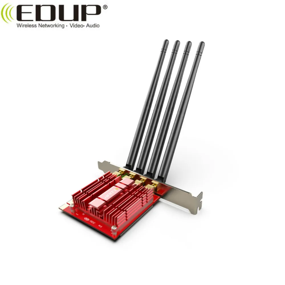 EDUP 1900 Мбит/с сети PCI-E адаптер подключения рабочего стола к Wifi