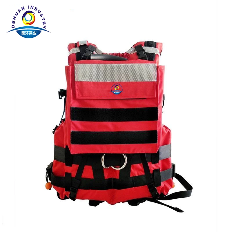 Nbr/pvc Foam Whitewater Rescue Pfd Life Jacket/vest 150n Buoyancy In