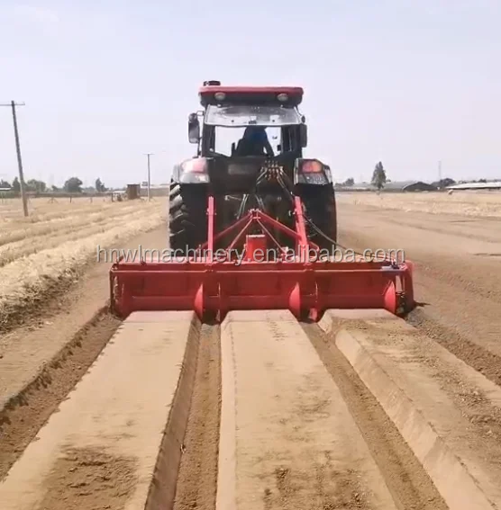 Agriculture Cultivator Plastic Mulch Layer Laying Machine For Sale 3