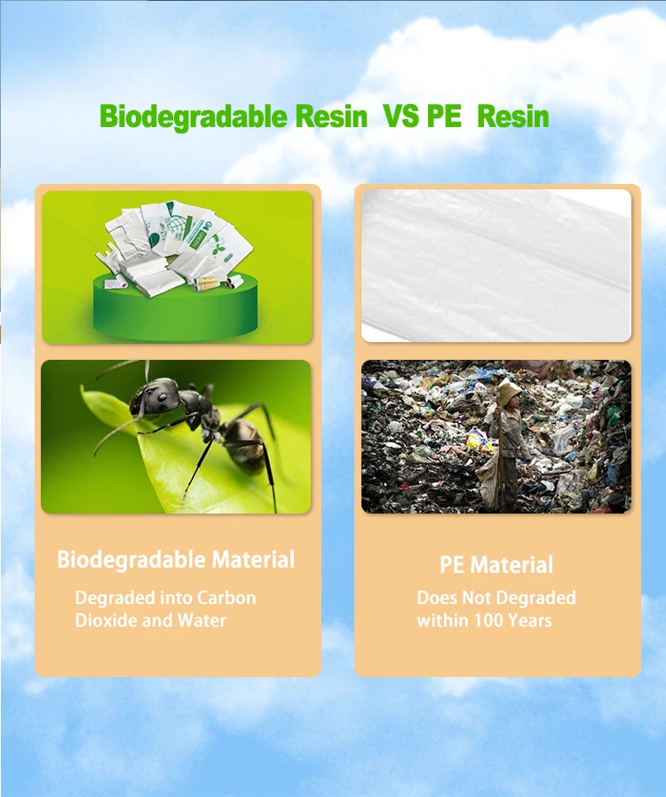 Biodegradable Plastic Bag Raw Material Compostable Resin Biodegradable